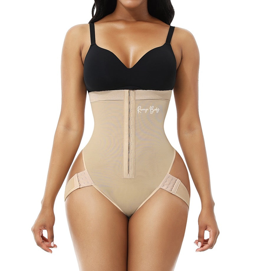 Good High Waist Butt Lifter Thong Curve With 2 Side Straps Body Shapewear