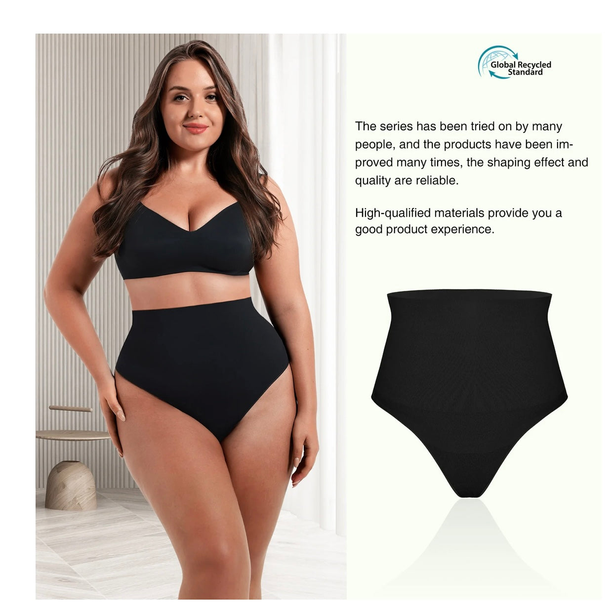 Eco-friendly🌿 Seamless Instant Smooth Shaping Low Waist Thong