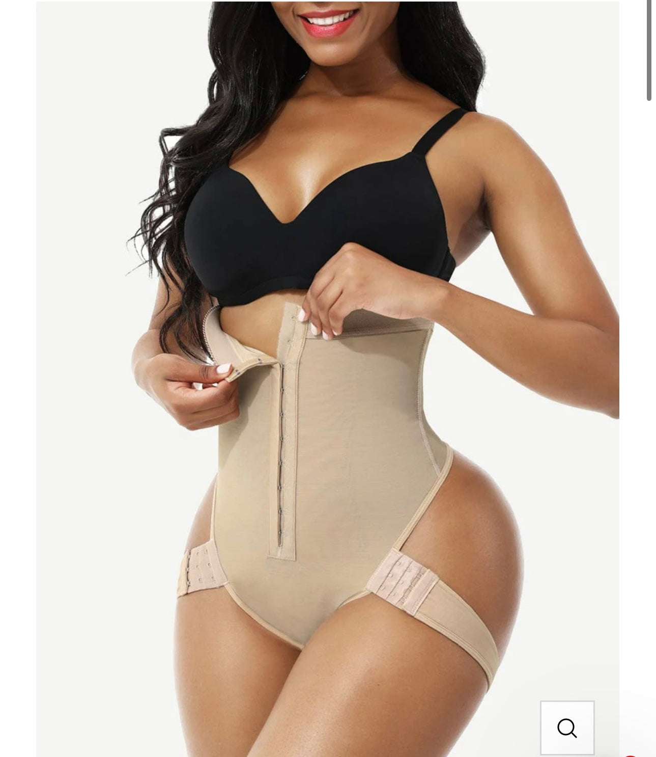 Good High Waist Butt Lifter Thong Curve With 2 Side Straps Body Shapewear