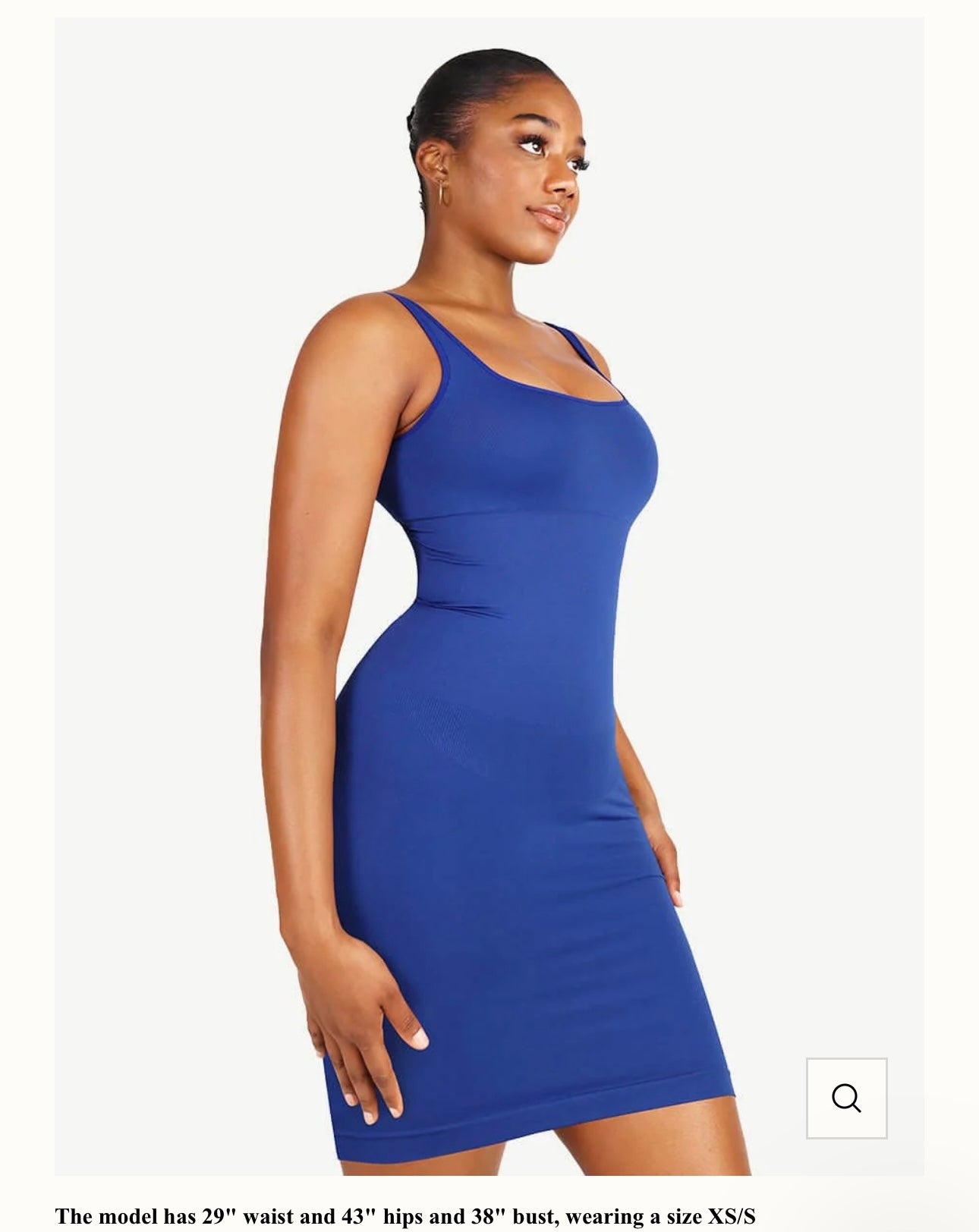 Eco Friendly 🌿Square Neck Shaper Snatched seamless dress