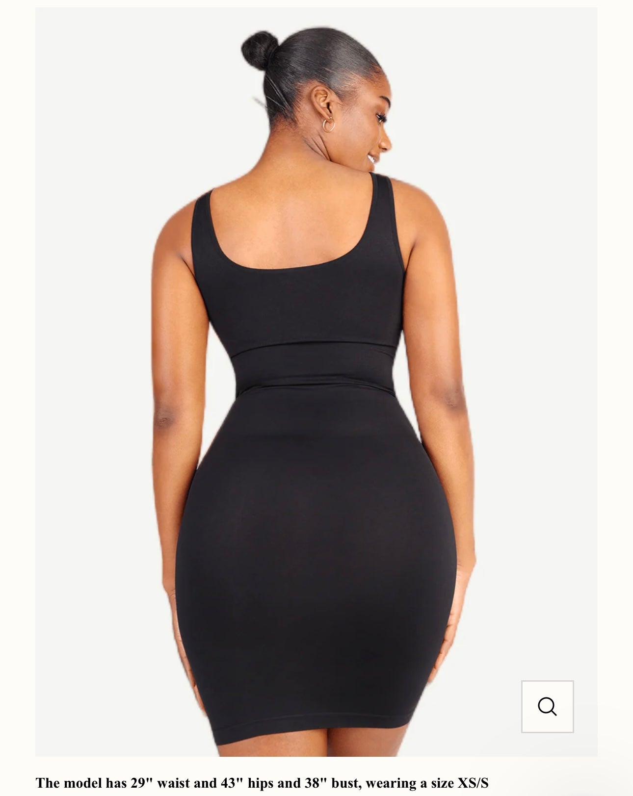 Eco Friendly 🌿Square Neck Shaper Snatched seamless dress