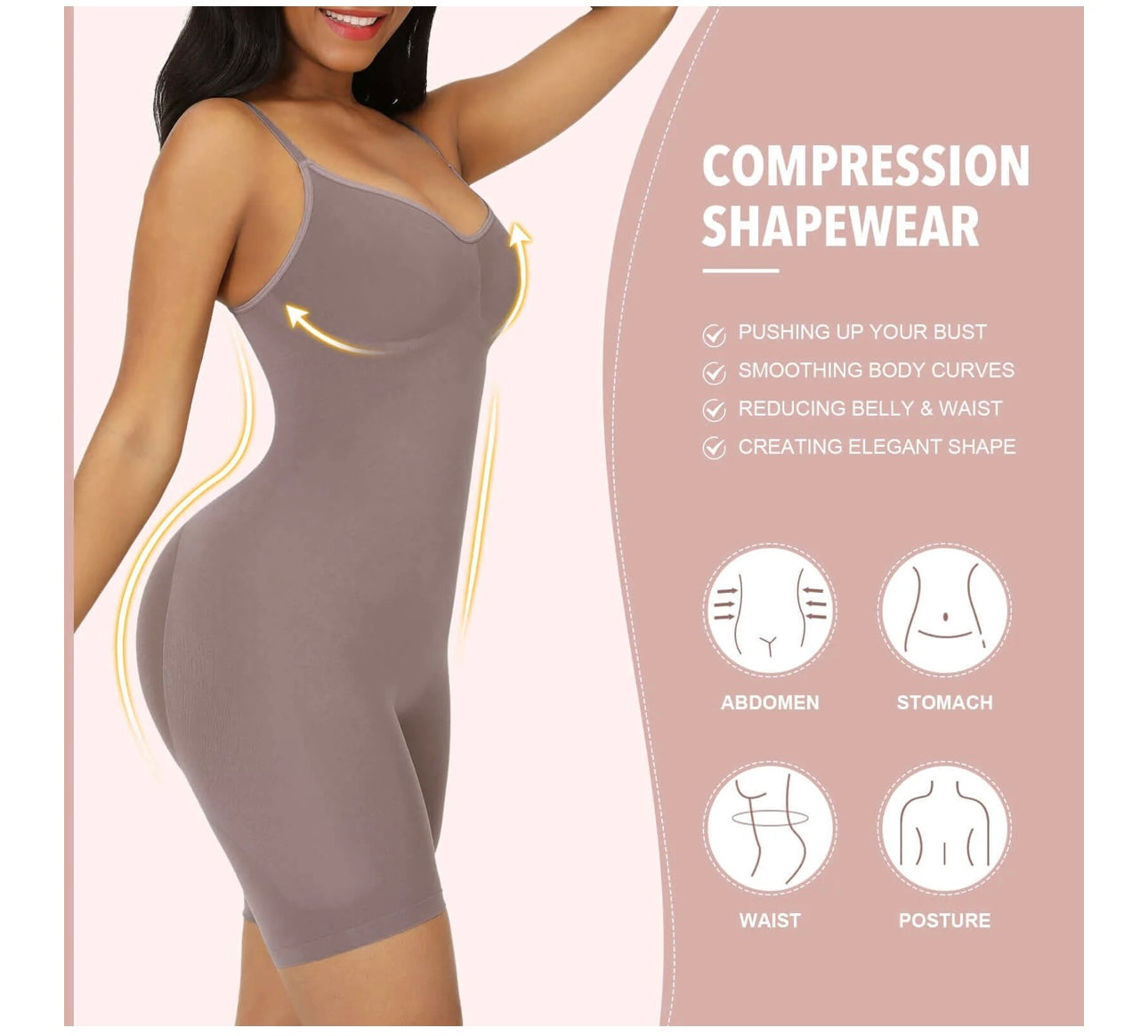 Seamless Sculpt Plus Size Full Body Shaper