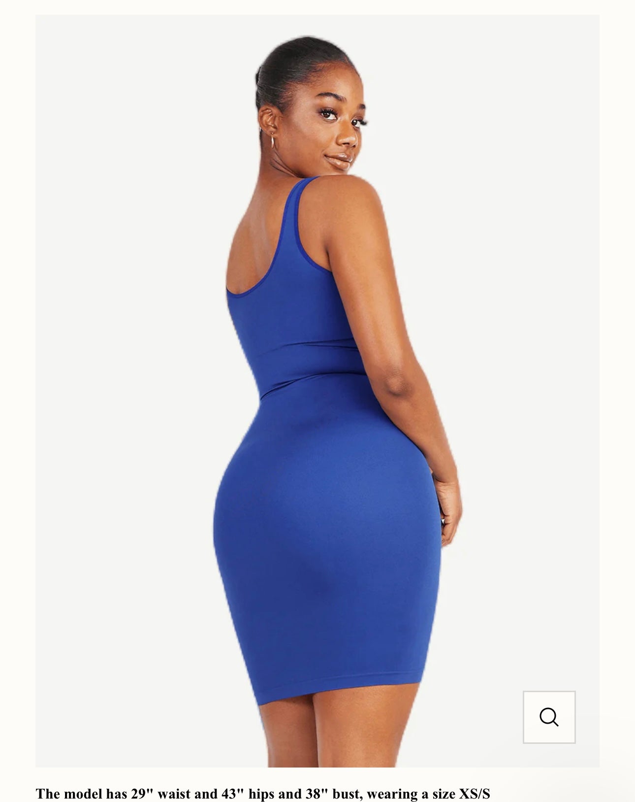 Eco Friendly 🌿Square Neck Shaper Snatched seamless dress