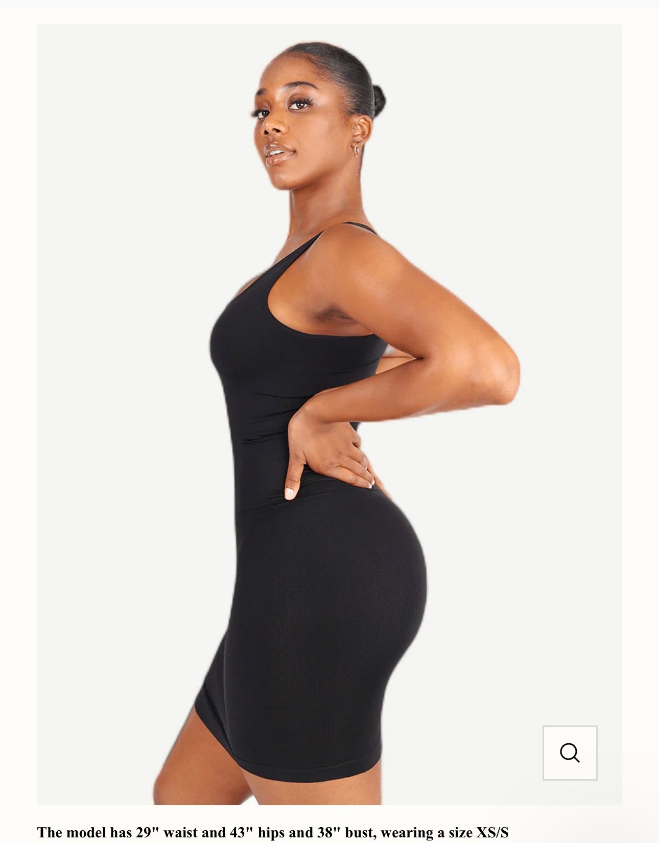 Eco Friendly 🌿Square Neck Shaper Snatched seamless dress